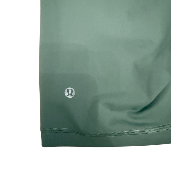 Lululemon Wunder Train Contour Fit High-Rise Biker Short 8" Misty Glade W7BXBS 6 - Picture 8 of 10